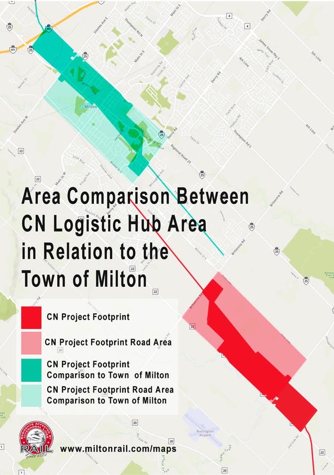 Have you considered the actual size of CN's Hub project?