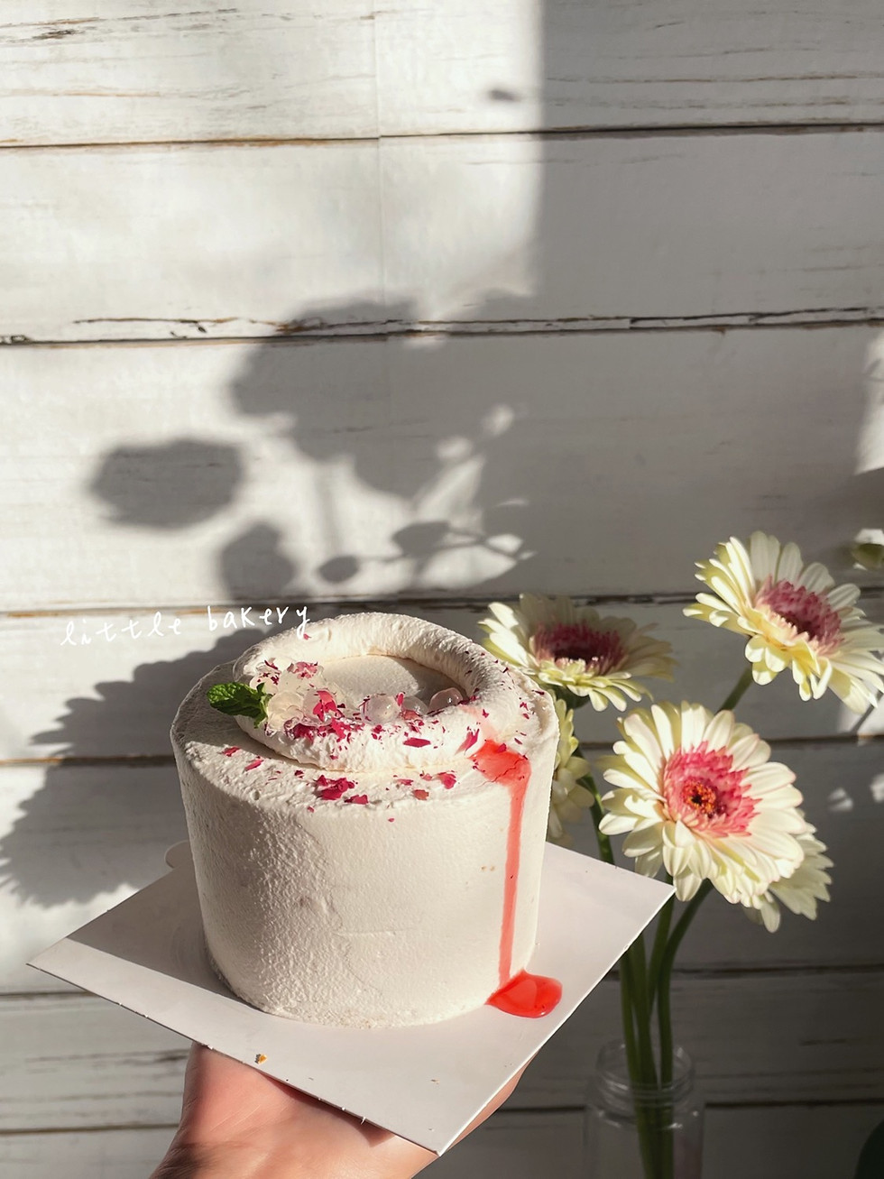 Thumbnail: 6 inches Rose and Oolong cake 乌龙玫瑰奶冻蛋糕
