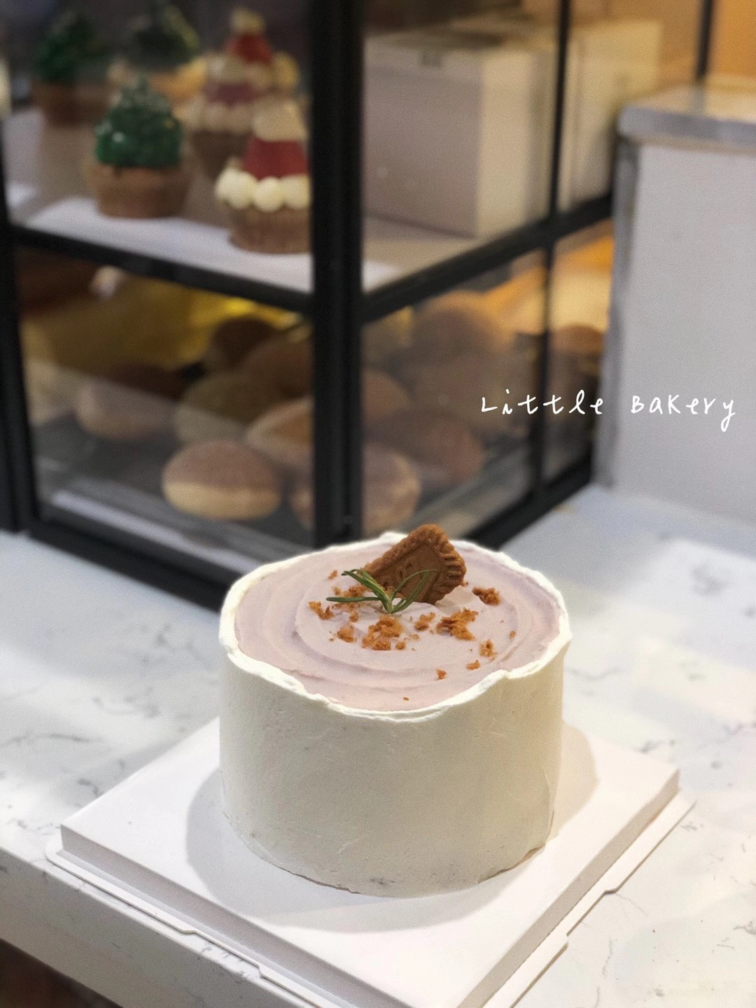 6 Inches Taro & purple yam cake