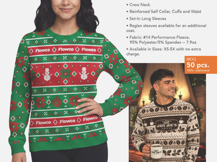 branded ugly christmas sweater 