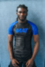 ADULT BLUE RASH GUARD
