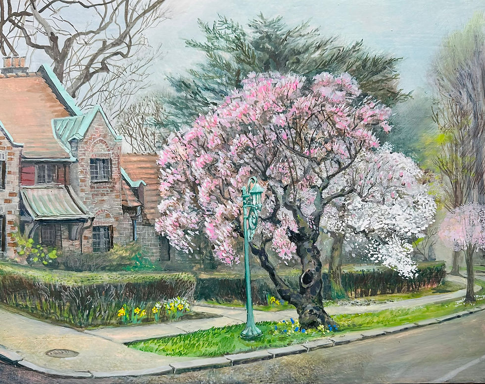 April in Forest Hills