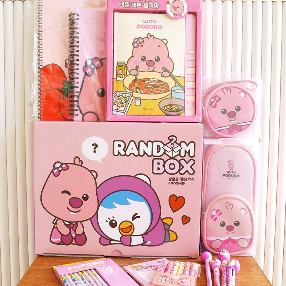 Thumbnail: Pororo + Loopy Stationery Box