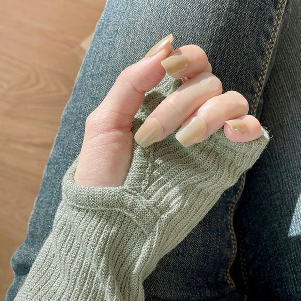 Miniaturbild: Hand Warmer Stretchy Span Long Sleeve Top