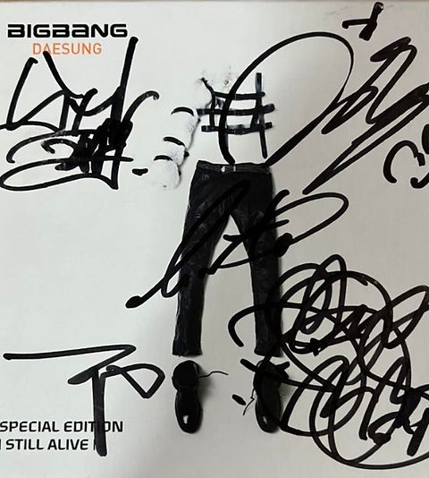 Big Bang Signed Album | Inspire Me Shop