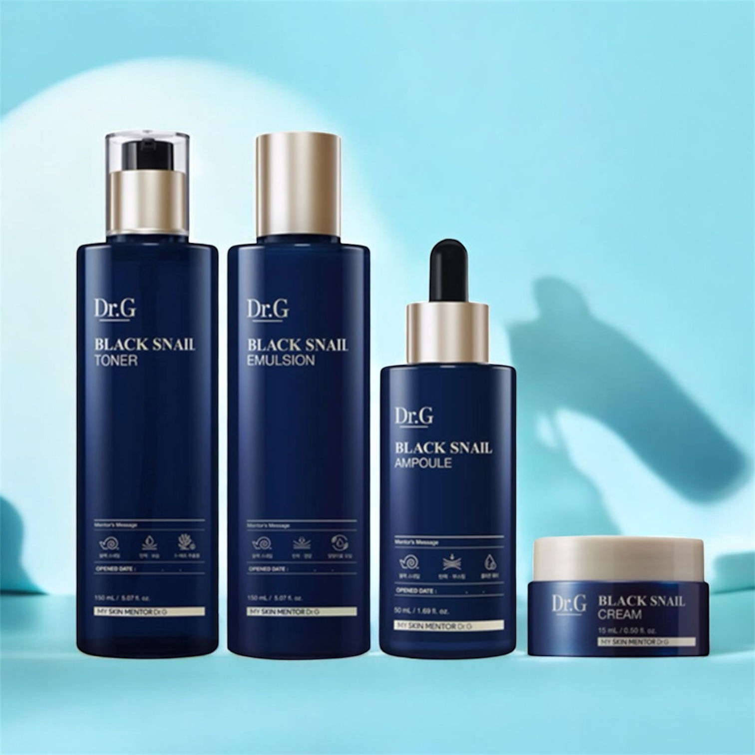 Dr G Black Snail Prestige Set