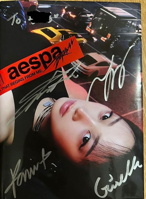 Aespa Signed Album | Inspire Me Shop