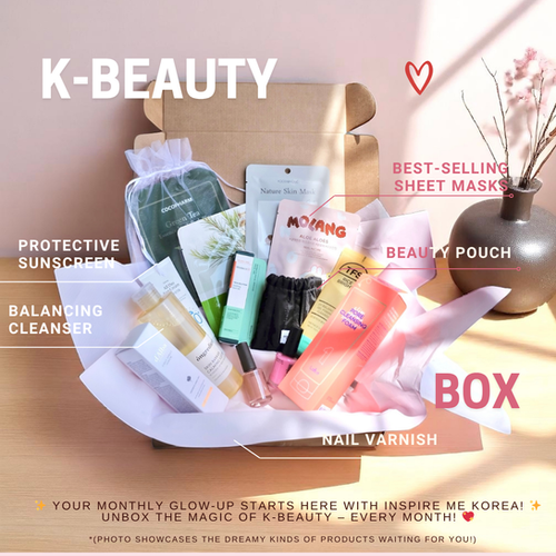 【新品未開封＋おまけ付き】Hyuk's Best Skincare Box Surprise K-Beauty Box | Inspire Me Shop