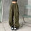 Miniature : Drawstring Wide Cargo Pants