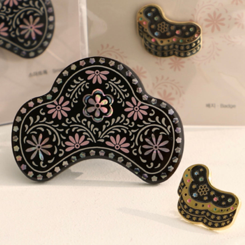 Thumbnail: Traditional Korean Pattern Phone Grip Tok