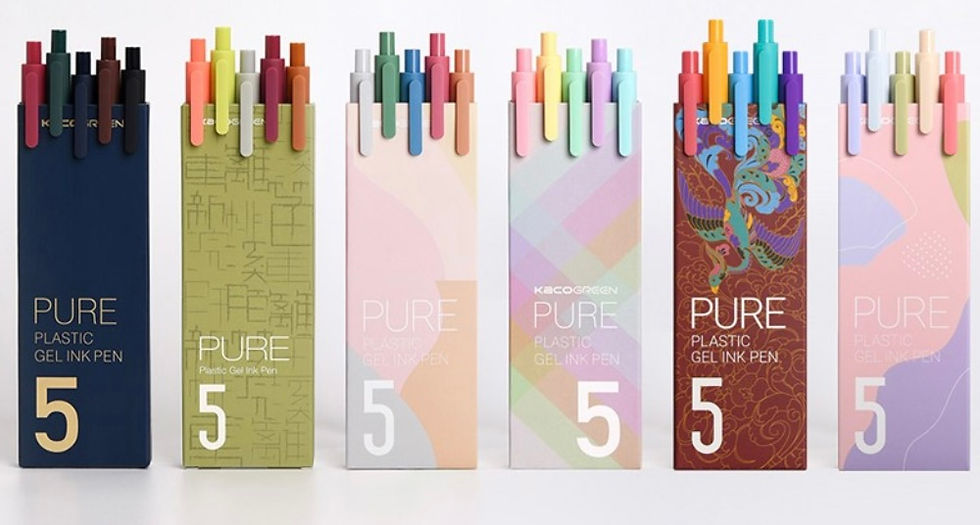 Miniature : Surprise Aesthetic Colour Pastel Pen Set