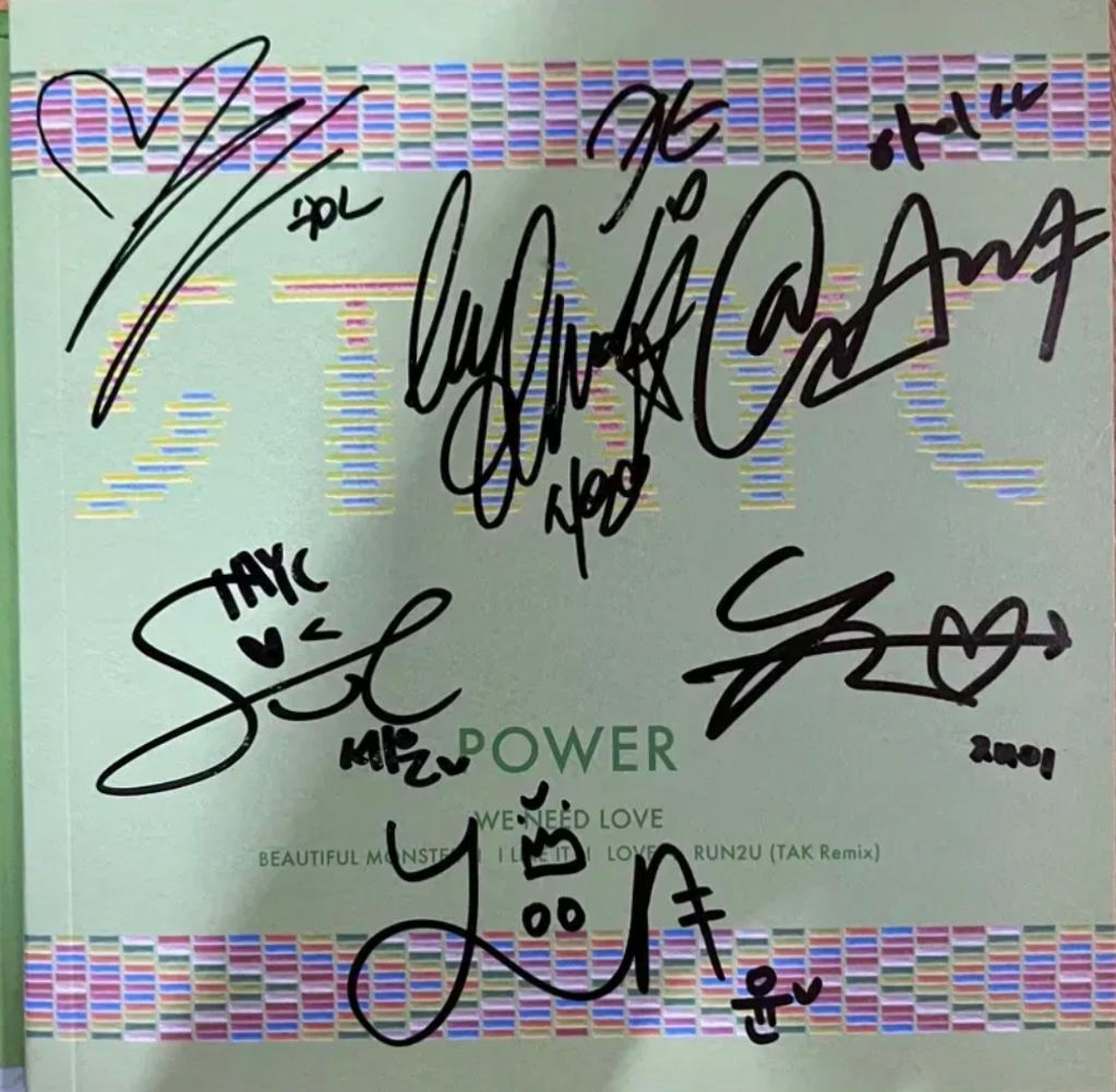 CLEARANCE Stay C We Need Love Signed Album