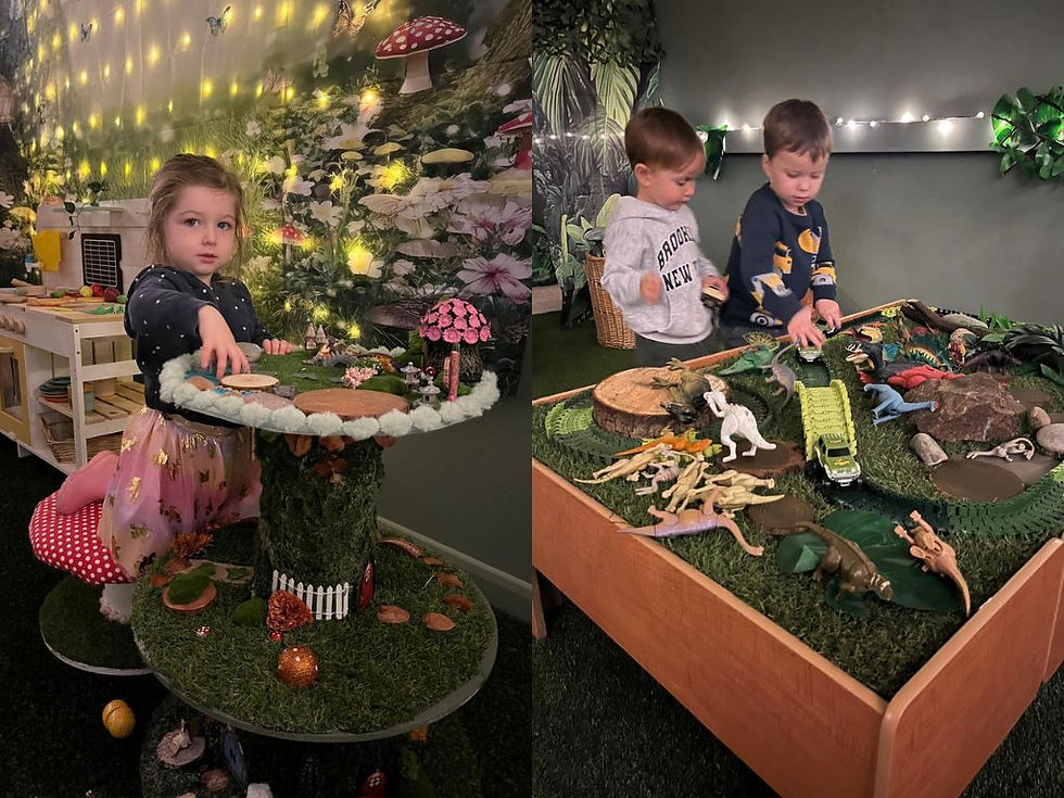 children in the Enchanted Garden