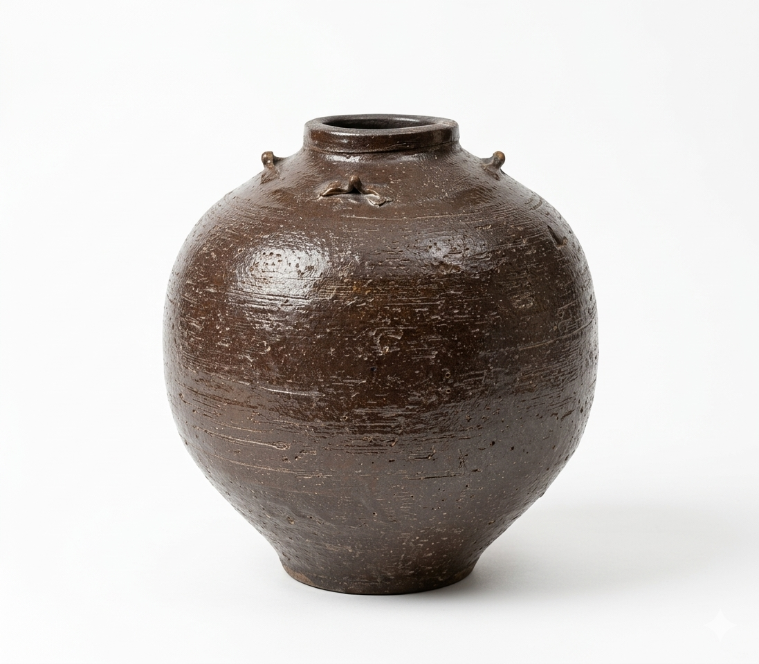 VASO CERÂMICA BERBERE / MARRON