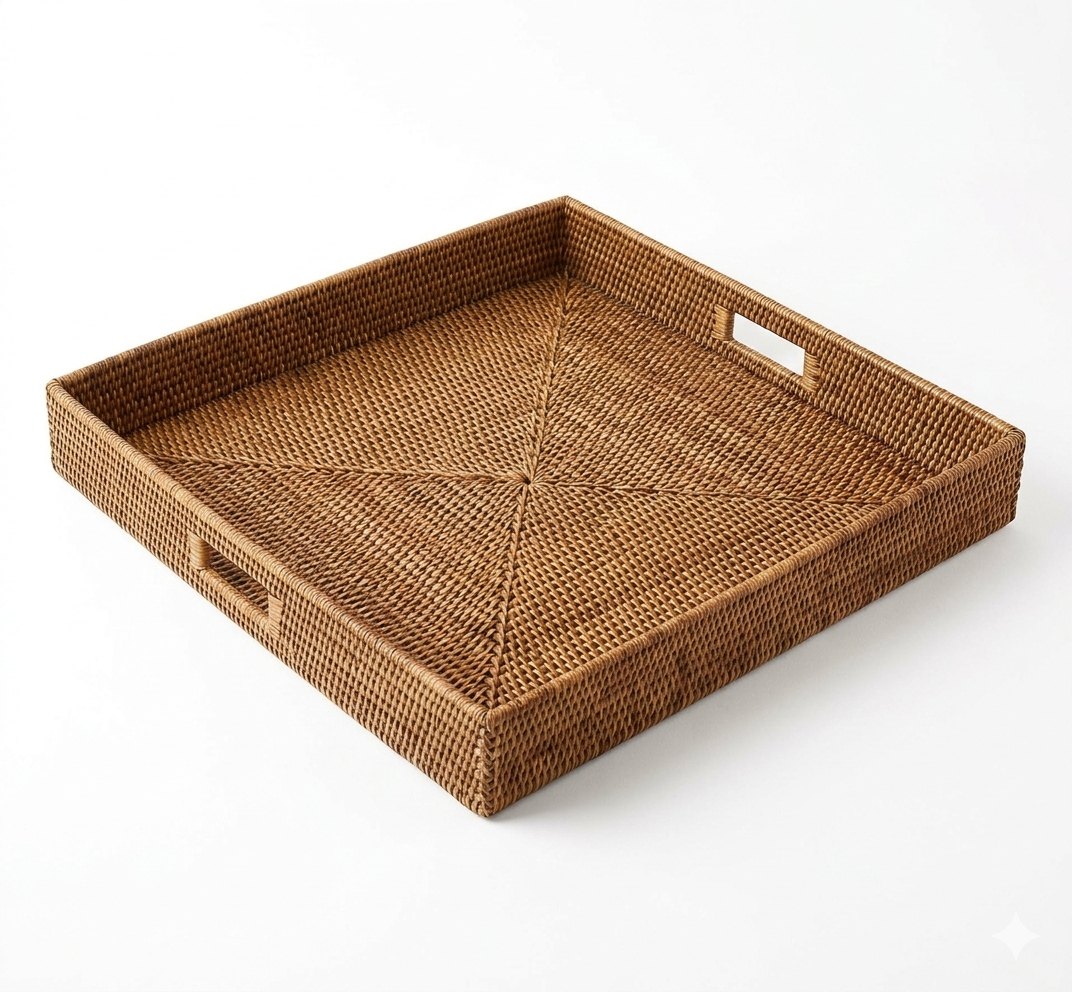 BANDEJA EM FIBRA NATURAL