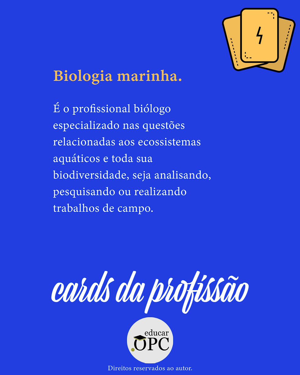 Biologia Marinha