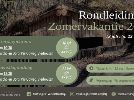 Rondleidingen zomervakantie 2026 | Het verscholen dorp Vierhouten