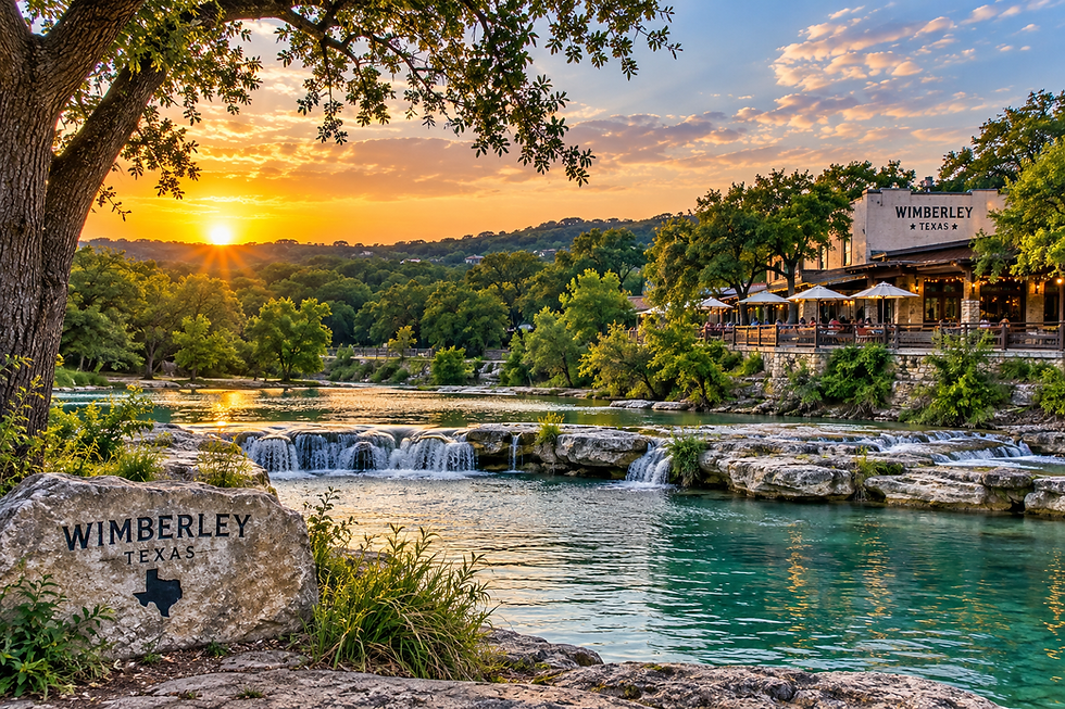 Wimberley Texas Hill Country vacation destination
