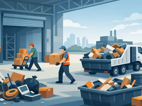 Industrial Property Cleanout Without the Hassle