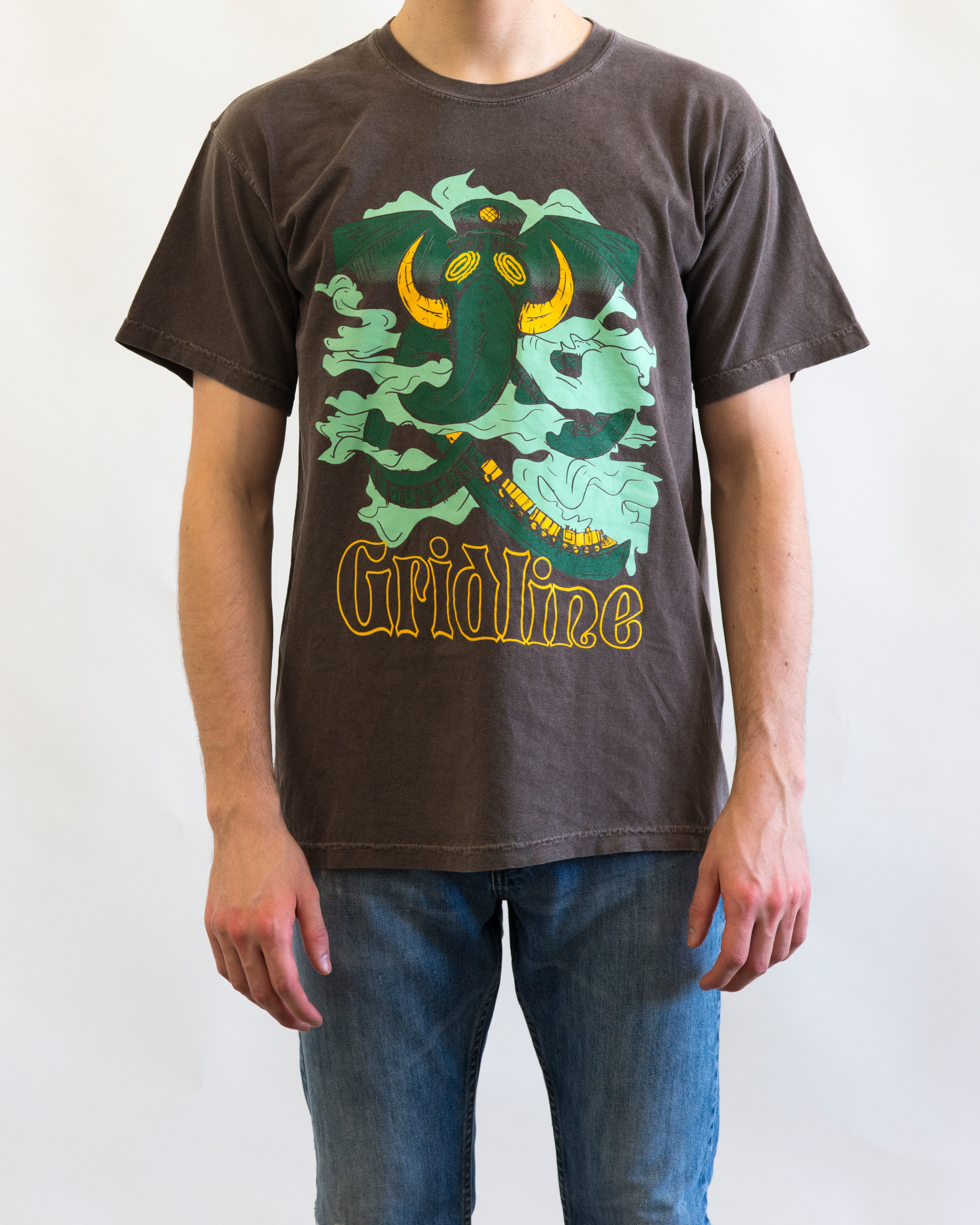 "Smokey the Elephant" T-Shirt (Brown)