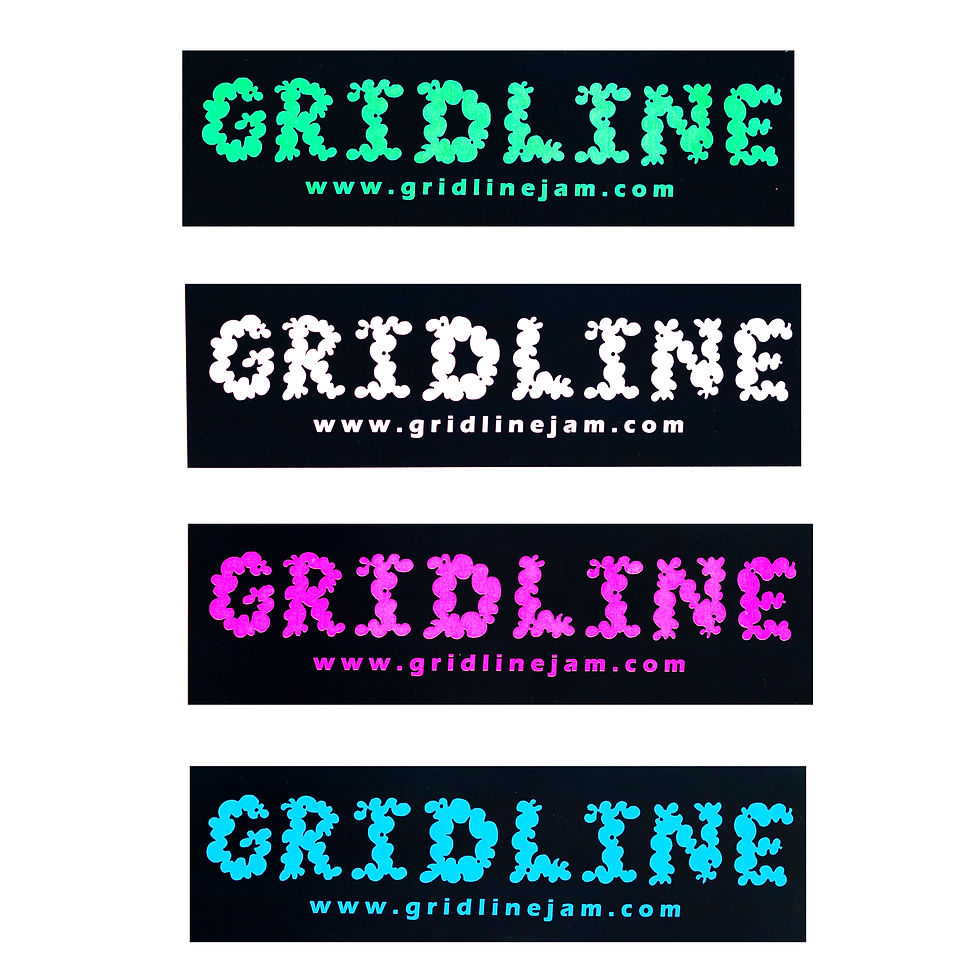Thumbnail: Smoke Letters Bumper Sticker