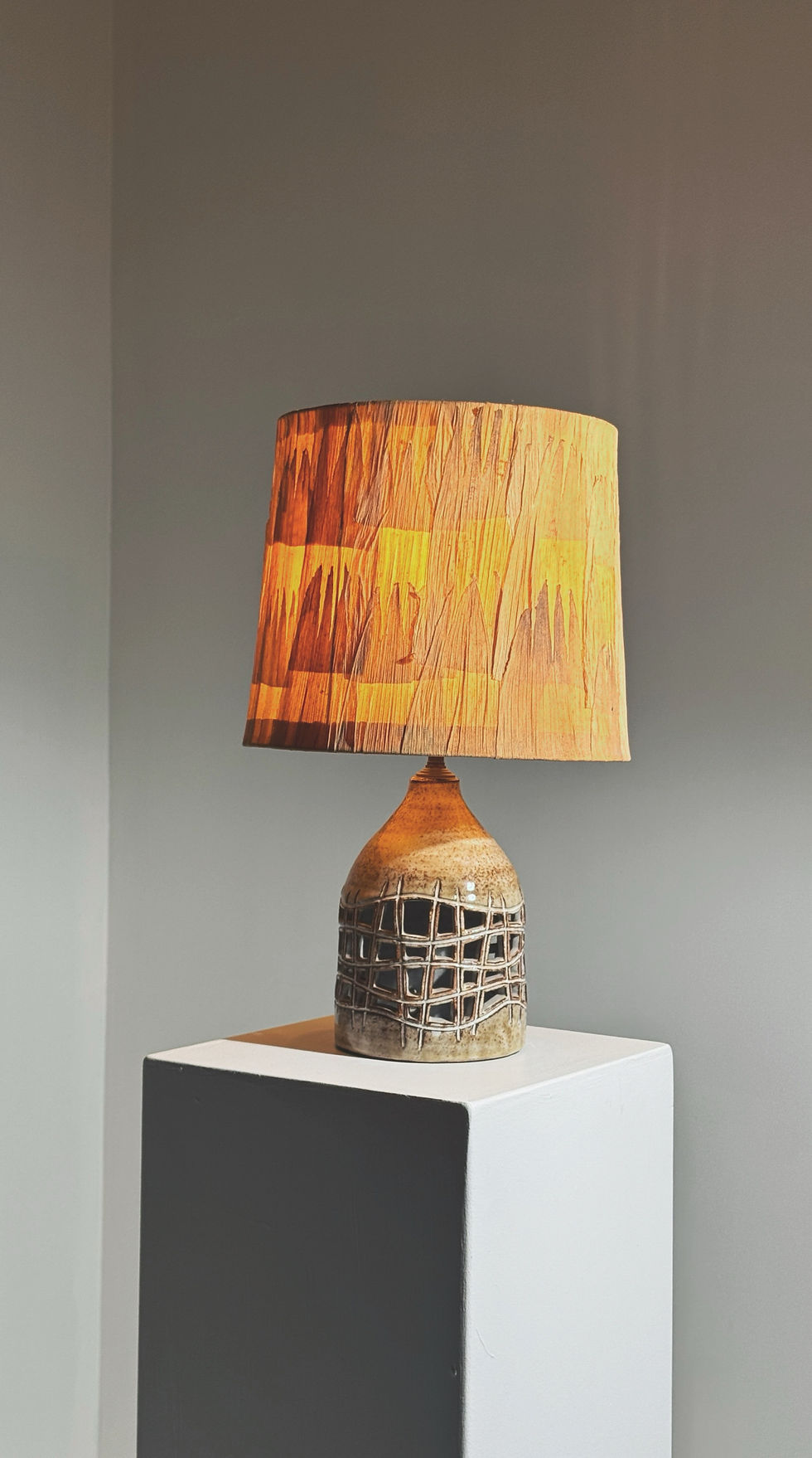 Thumbnail: Ceramic lamp by Robert Pérot