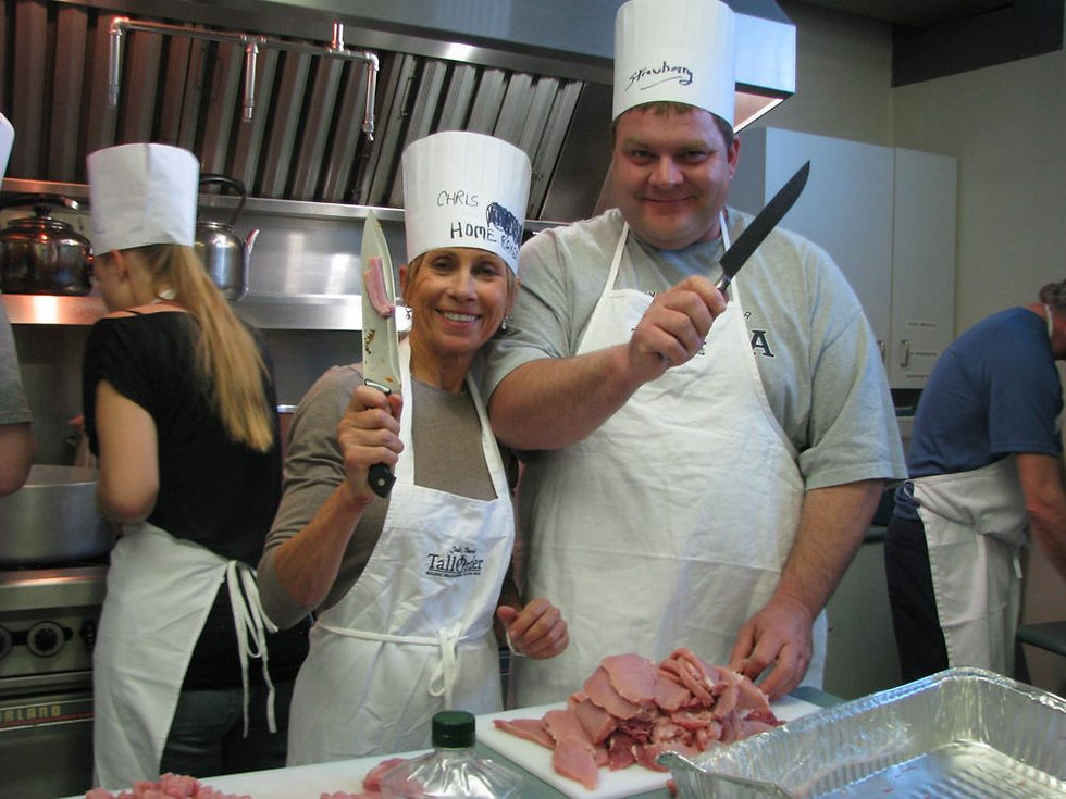 Corporate cooking team building challenge in Vancouver