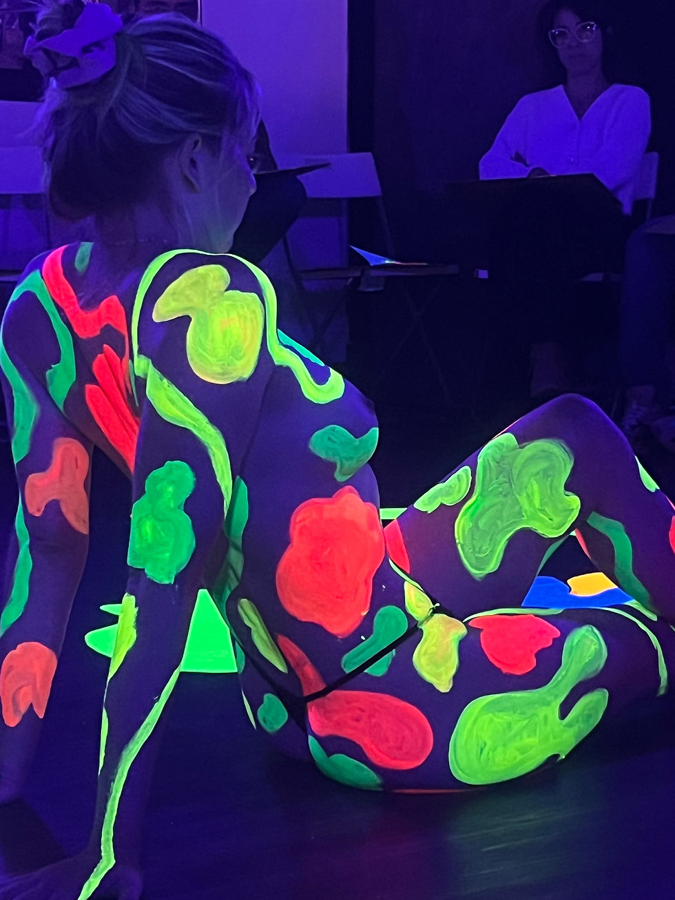 Autumn Glow In the Dark  Life Drawing