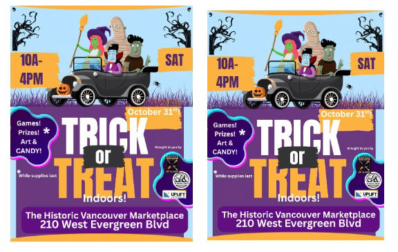 Trick Or Treat at the Marketplace