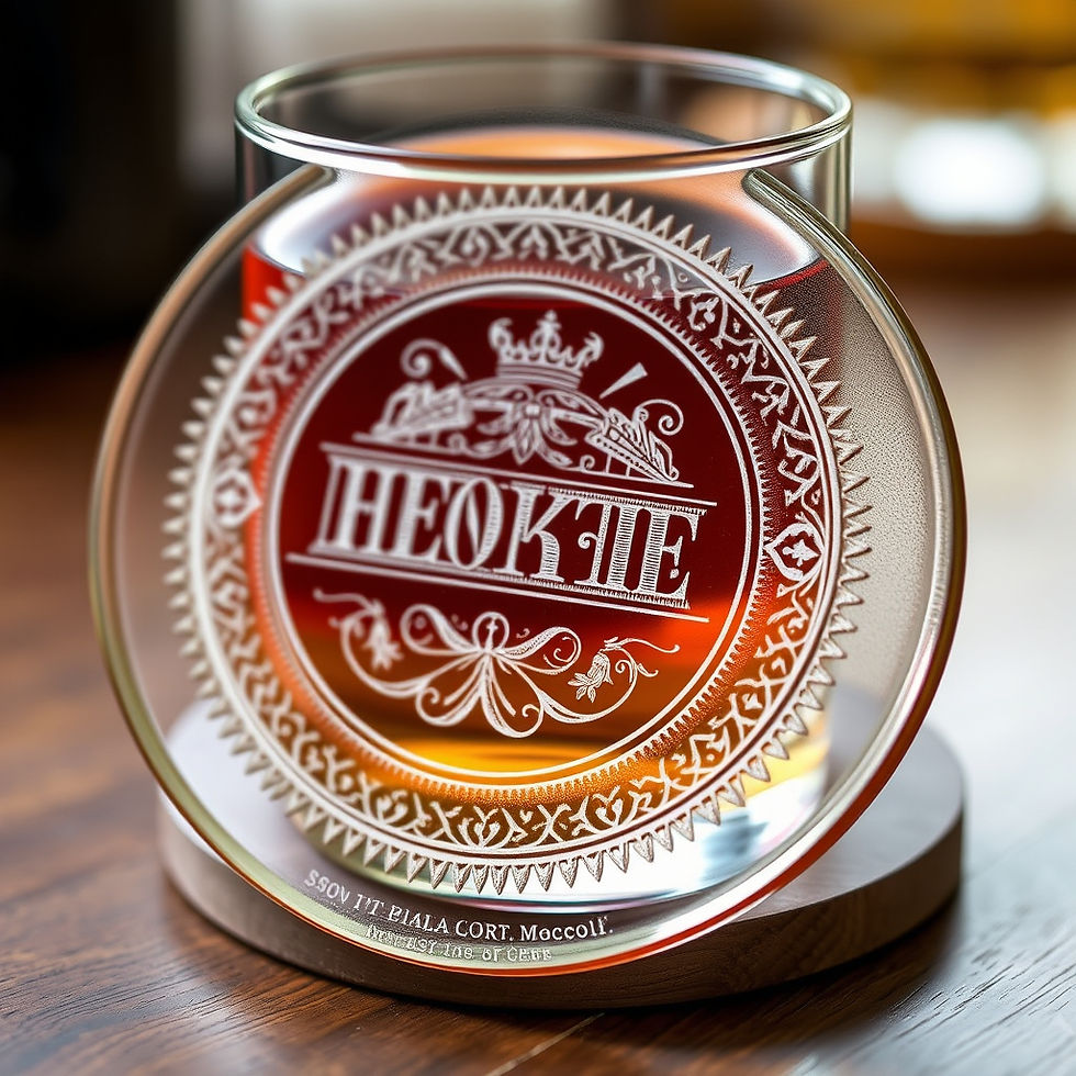 Thumbnail: Custom Engraved Coaster Set