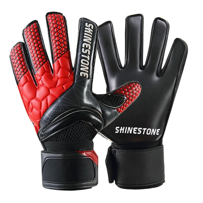 Shinestone Adults and Kids Goalkeeper Gloves — Finger Protection & Latex Grip