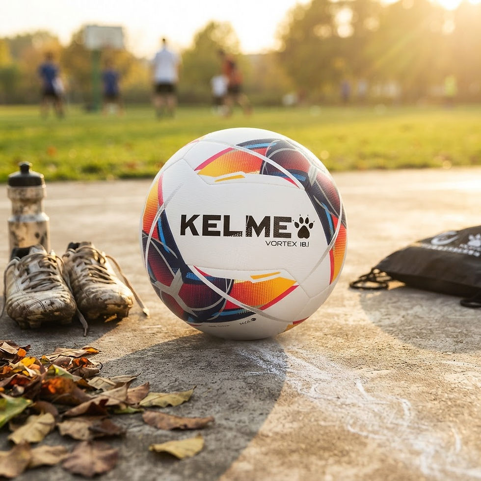 Thumbnail: KELME Vortex Pro Football Set | Ball, Pump & Carrier Bag | Size 4 & 5