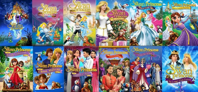 The entire Swan Princess Franchise
