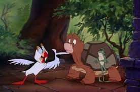 Puffin, Speed, and Jean Bob. Odette's sidekicks.