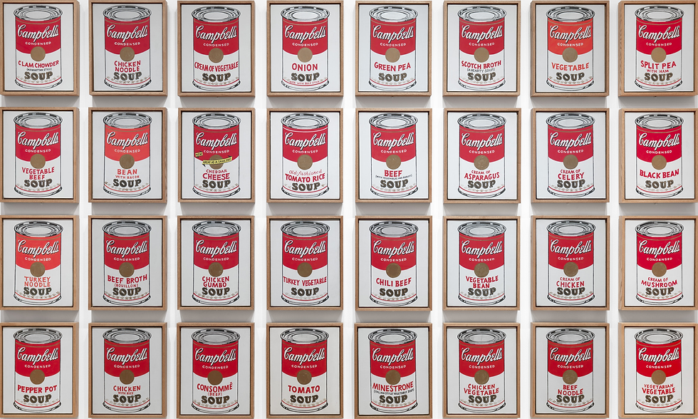 Andy Warhol Campbells Soup Cans 1962