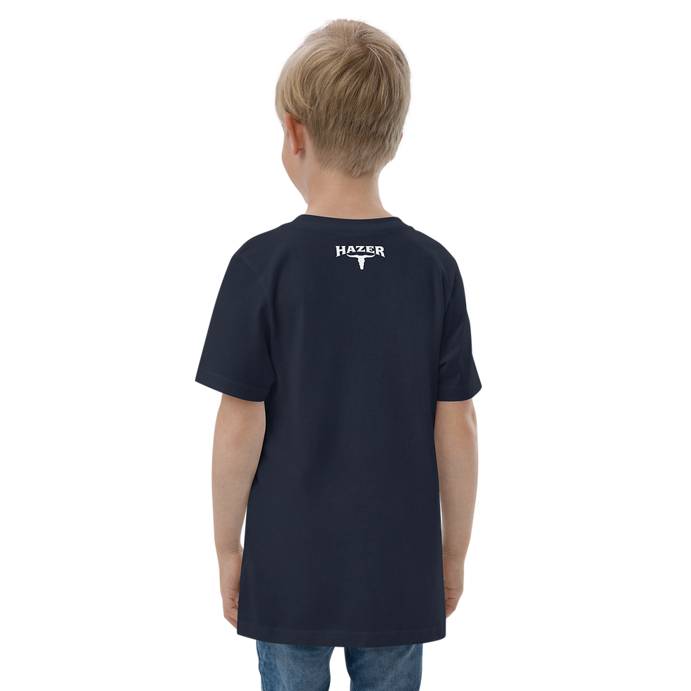 Thumbnail: Hazer Bullhorns Youth Kids Boy's Jersey T-Shirt