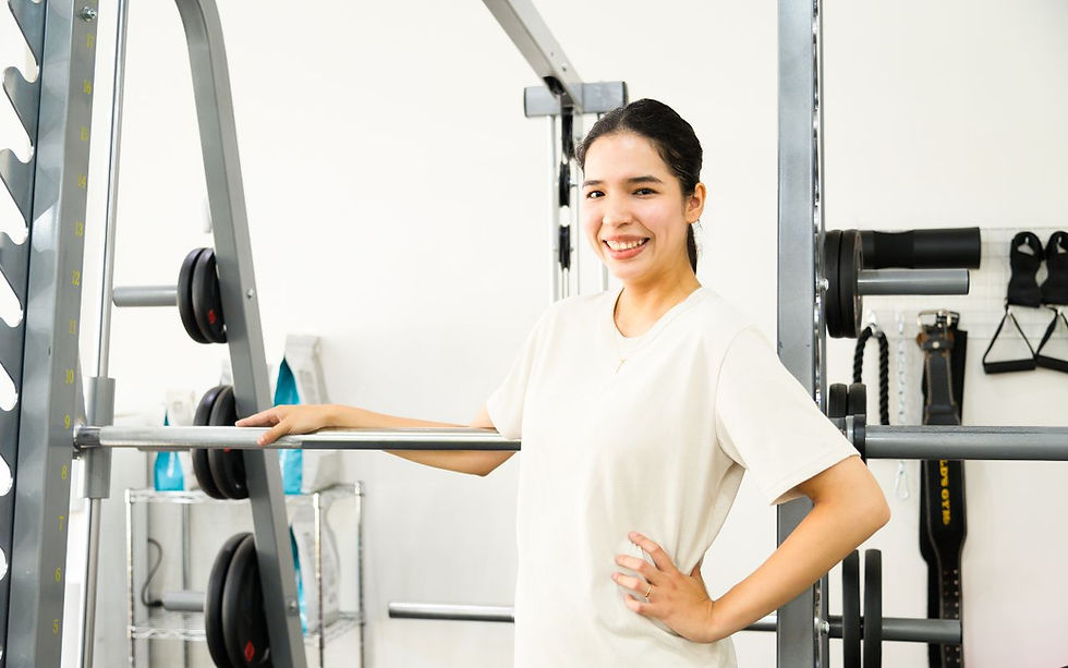 リフォーマーでエクササイズ