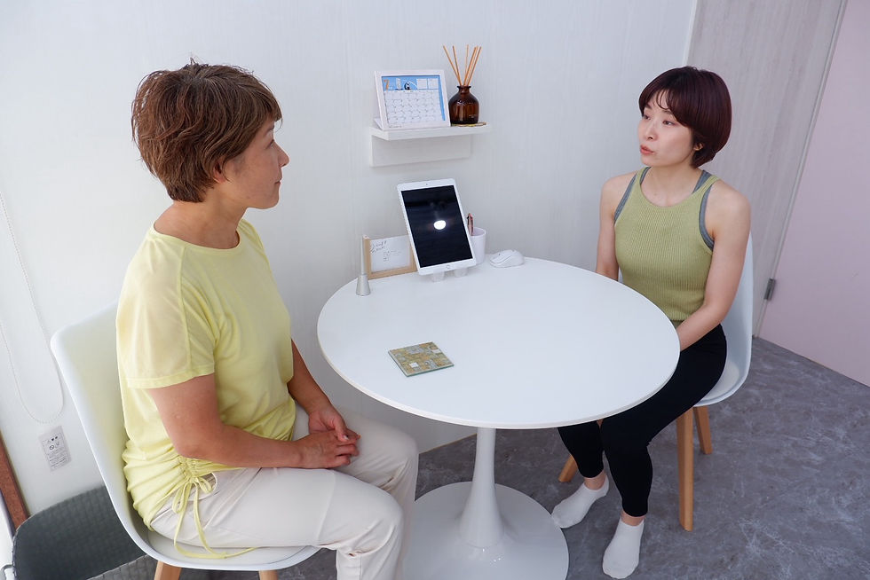 正しい姿勢アライメントの個別指導