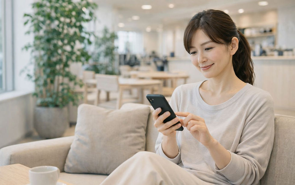 西宮のパーソナルジムの料金相場を検討する女性