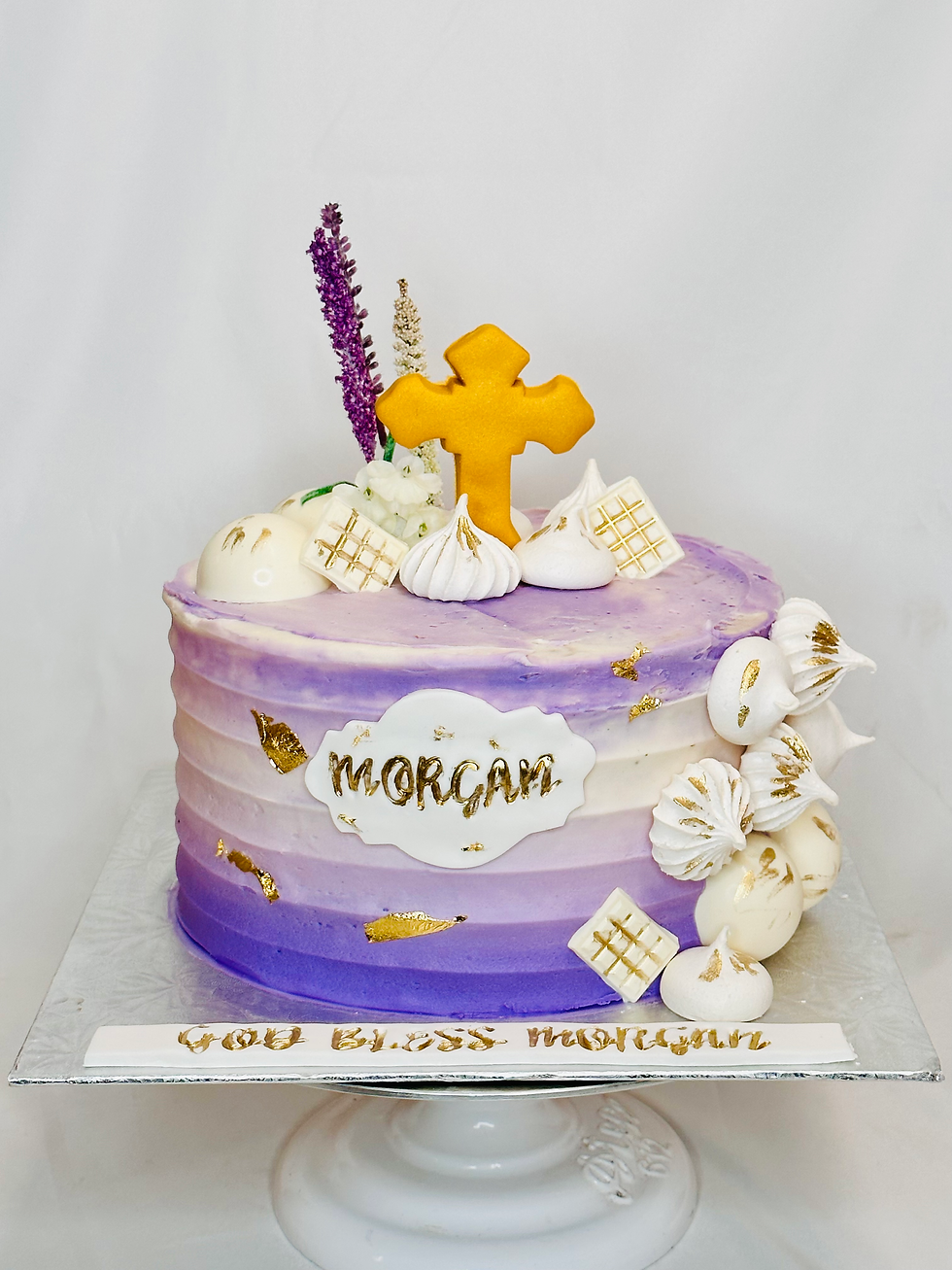 Thumbnail: Baptism Cake and Cookies