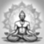 Yogi with an aura sitting in Lotus position meditating.jpg