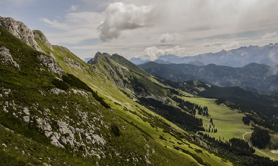Paysage montagneux