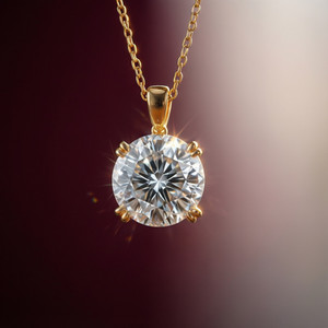 Minimalist Diamond Pendants