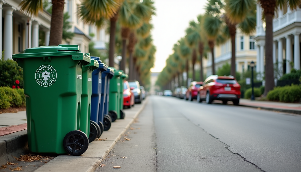"Never Touch Your Trash Bins Again: Charleston's Concierge Service Guide"