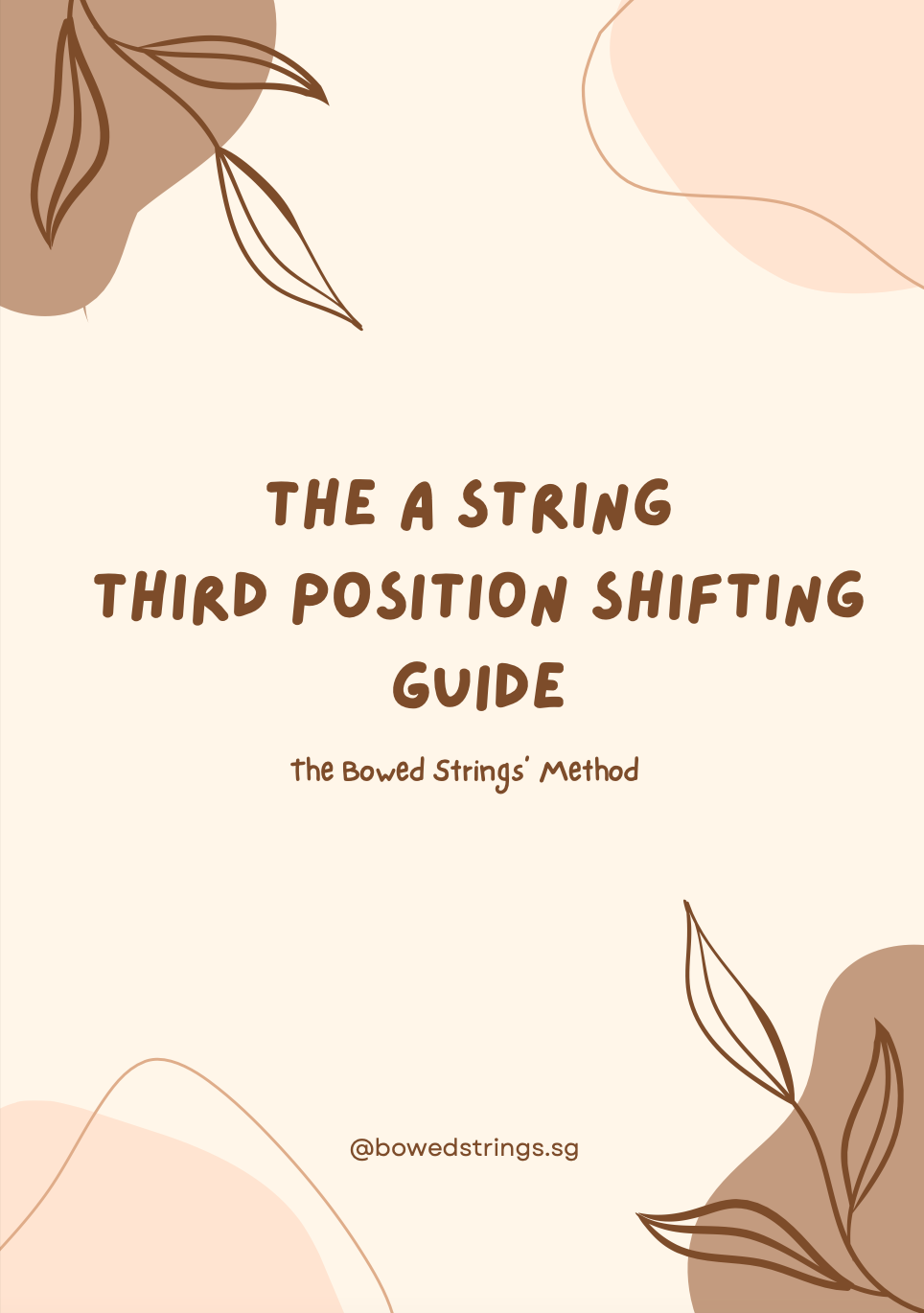 Thumbnail:  Violin A String Third (III) Position + Shifting Exercises
1/9
