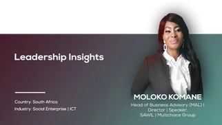 Leadership Insights | Moloko Komane