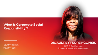 What is Corporate Social Responsibility? | Dr. Audrey Ngomsik
