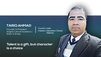 Talent is a gift, but character is a choice | Tariq Ahmad