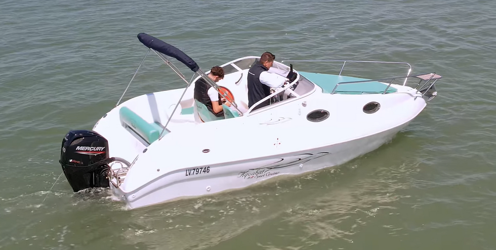 Miniatura: Aquabat Sport Cruiser 20 + Mercury 40 Pro