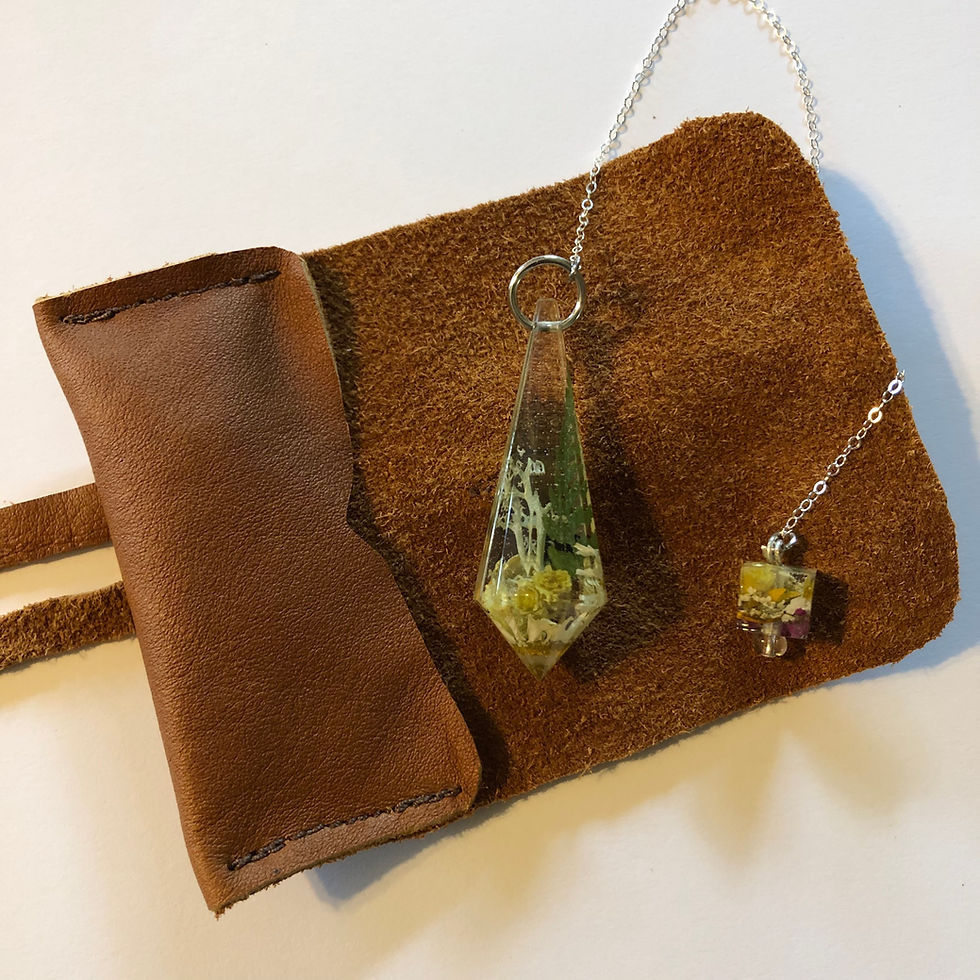 Thumbnail: Fern & Flower - Plant Pendulum